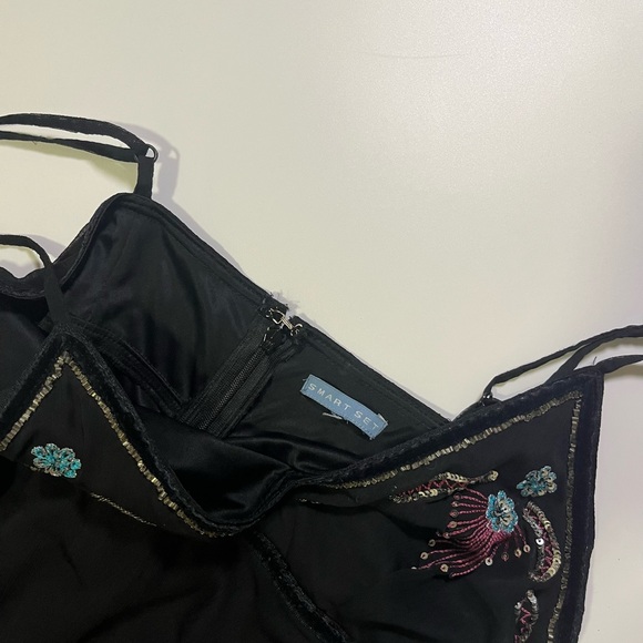 y2k embroidered and beaded midi dress - Picture 2 of 4